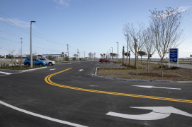 Airport cell phone and observation lot open